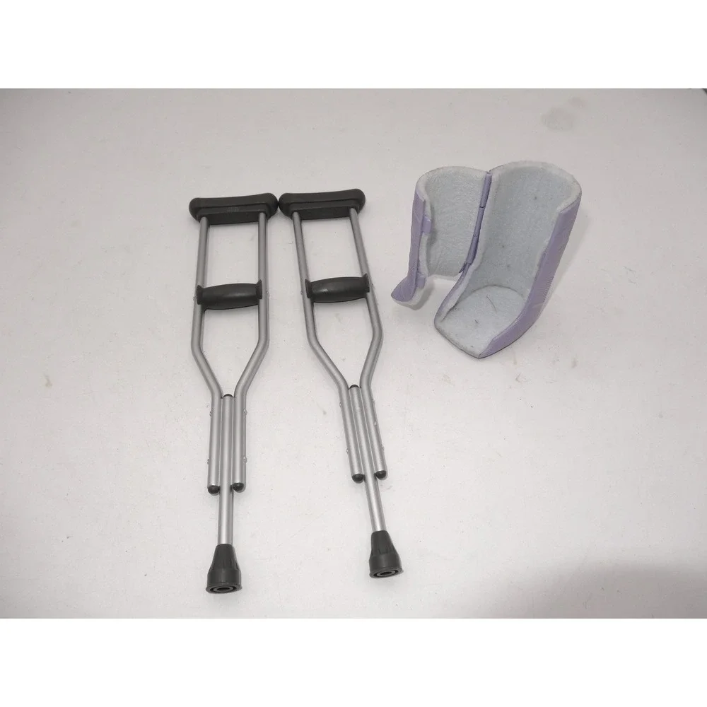American Girl Doll‎ Crutches and Leg Cast Set Purple Accessory